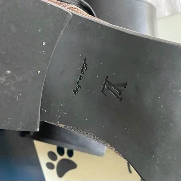 🤎BEAUTIFUL🤎Louis Vuitton Wonderland Flat Ranger Boots - Picture 12 of 12